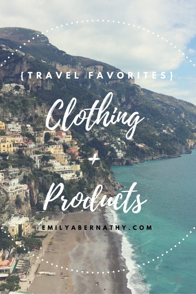 Travel Favorites_Clothing & Products_Pinterest